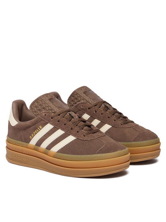 adidas Sneakersy adidas Gazelle Bold JR2288 Brązowy