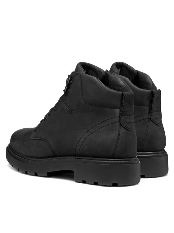 Geox Šnurovacia obuv Geox U Spherica Ec7 U56FRC 000FF C9999 Čierna
