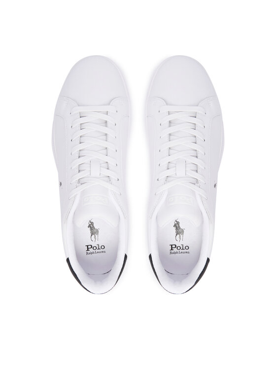 Polo Ralph Lauren Сникърси Polo Ralph Lauren Hrt Crt Sig Sk Ltl 809P13083001 Бял