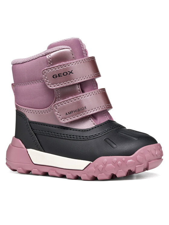 Geox Schneeschuhe Geox B Trekkyup Girl B Abx B566MC 0NFFU C8006 S Rosa