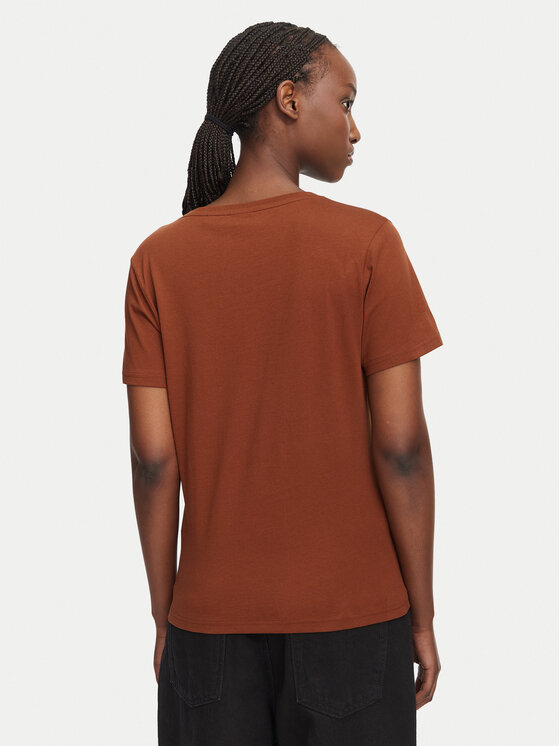 HUGO HUGO Camiseta Classic 50513667 Marrón Slim Fit