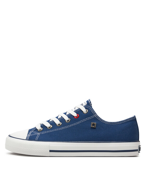 Big Star Shoes Plátenky Big Star Shoes NN274653 Tmavomodrá