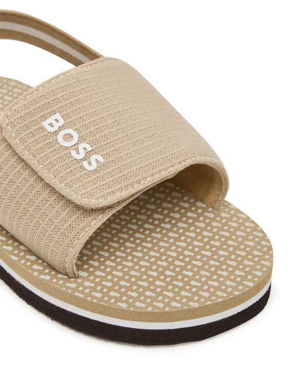 BOSS Sandale BOSS J52820 S Bež