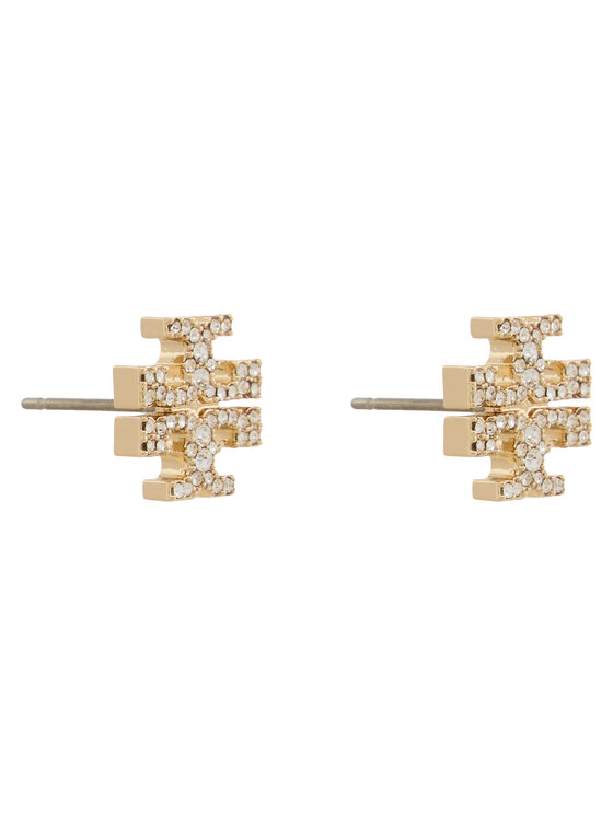 Tory Burch Σκουλαρίκια Tory Burch Kira Pave Stud 158535 Χρυσό