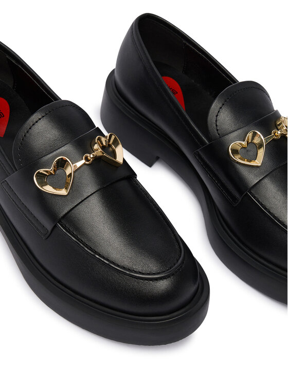 LOVE MOSCHINO Лофери LOVE MOSCHINO JA10094G0NIA0000 Чорний