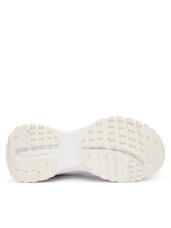 Calvin Klein Sneakersy Calvin Klein Hike Runner Lace Up Su Mesh Wmn HW0HW03440 Biały
