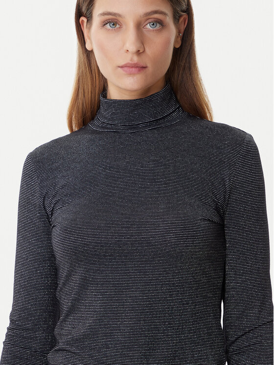 Vero Moda Vero Moda Гольф Lava 10334586 Чорний Loose Fit