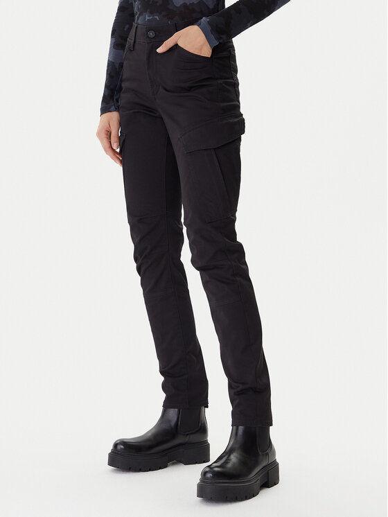 G-STAR G-Star Raw Medžiaginės kelnės Cargo D27017-5126 Juoda Slim Fit