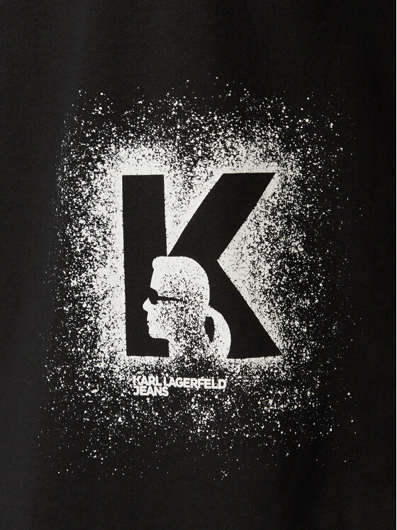 Karl Lagerfeld Jeans Karl Lagerfeld Jeans Camiseta B3M17029 Negro Regular Fit