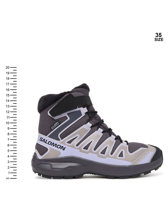 Salomon Παπούτσια πεζοπορίας Salomon XA PRO WINTER WP J L45408400 Ανοιχτό γκρι