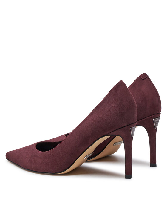 Guess Pantofi cu toc subțire Guess Rippy2 FLFRPP SUE08 Vișiniu