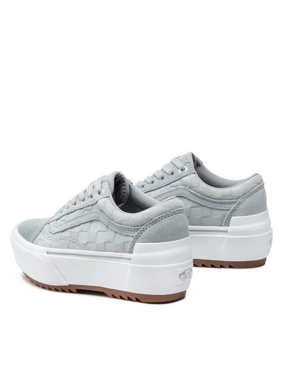 Vans Tenis superge Vans Old Skool Stacked VN0A4U15A471 Siva