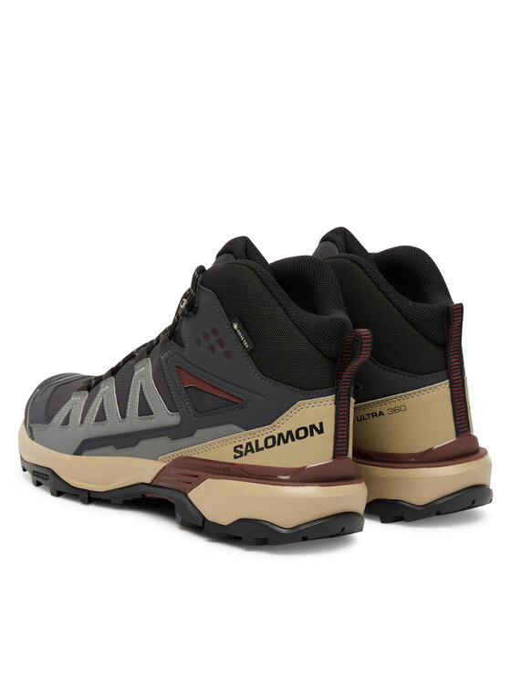 Salomon Трекінгові черевики Salomon X Ultra 360 Mid Gore-Tex L47743300 Сірий
