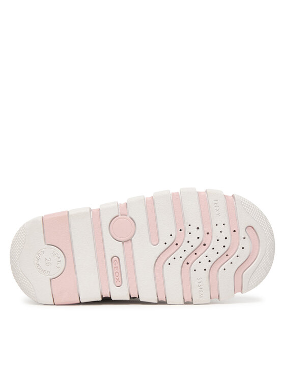 Geox Sneakersy Geox B Iupidoo Girl B3558A 0AS54 C0566 Srebrny
