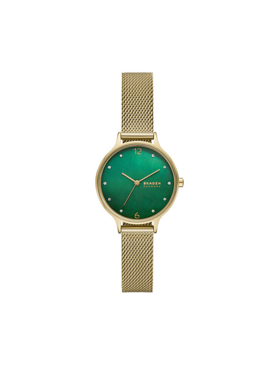 Skagen Ρολόι Skagen Anita Lille SKW3145 Πράσινο