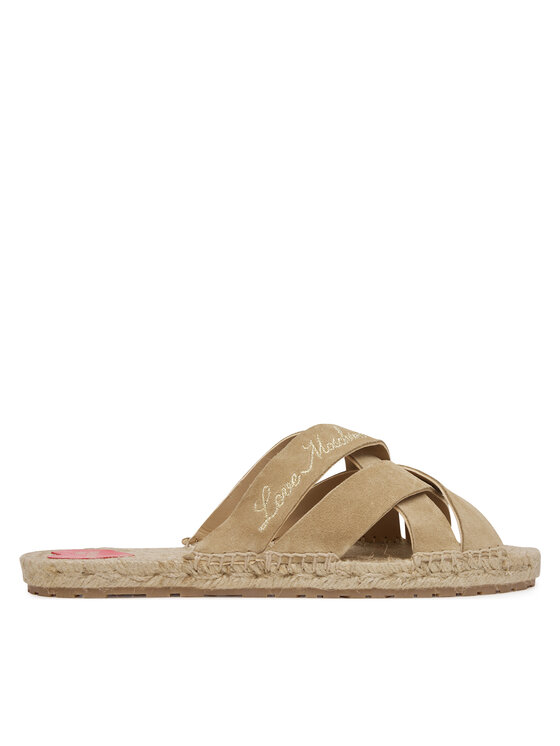 LOVE MOSCHINO Шльопанці LOVE MOSCHINO JA28362G0MIG0104 Бежевий