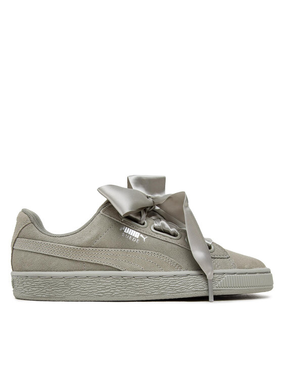 Puma Сникърси Puma Suede Heart Pebble Wn's 365210 02 Сив