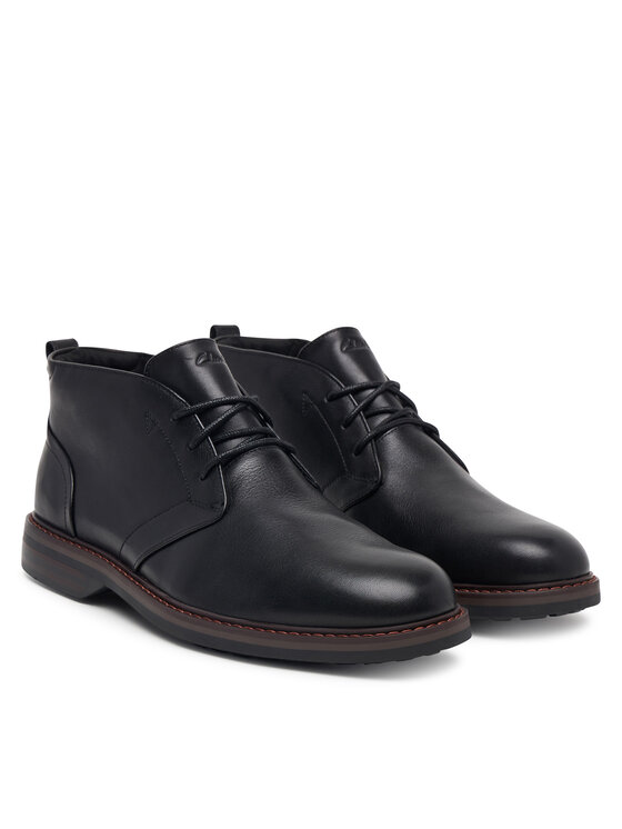 Clarks Черевики Clarks Aldwin2 Chukka 26329522 Чорний