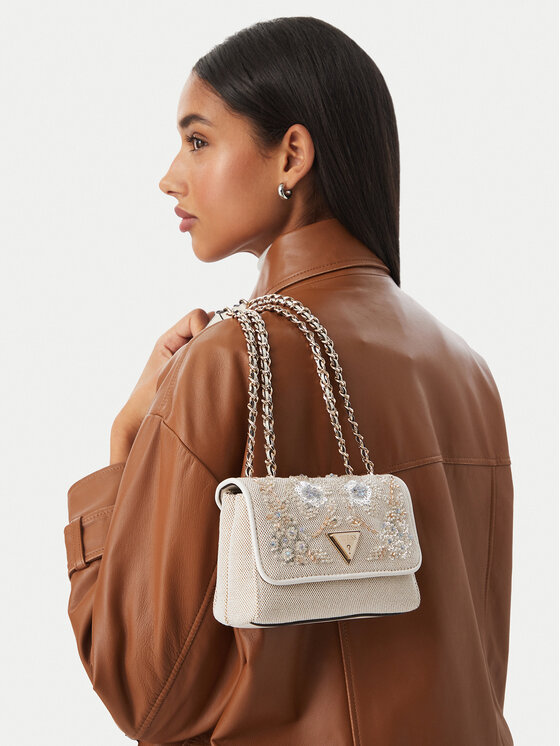 Guess Torebka Guess Giully II Mini HWAE96 73740 Beżowy