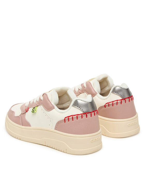 Geox Sneakersy Geox J Lestrella J56NLC 000BC C0674 S Biały