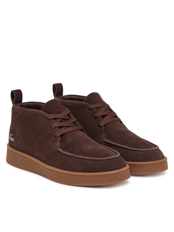 Lacoste Sneakersy Lacoste Chukka Suede 7-50SMA0028 Tmavě hnědá