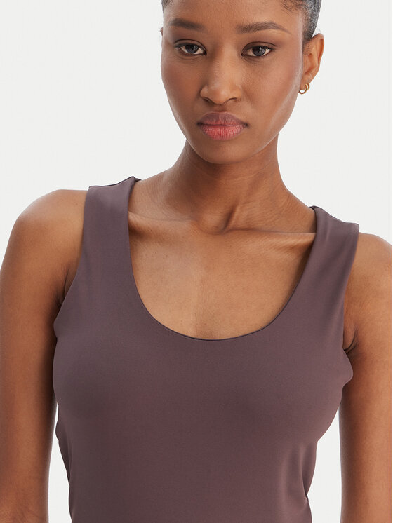 Marella Marella Top Emme by Marella Tiglio 2615941051 Marrone Slim Fit