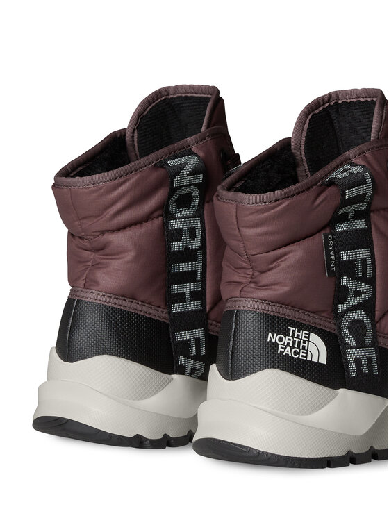 The North Face Cizme de zăpadă The North Face Thermoball Lace Up Luxe Wp NF0A817WC9R1 Maro