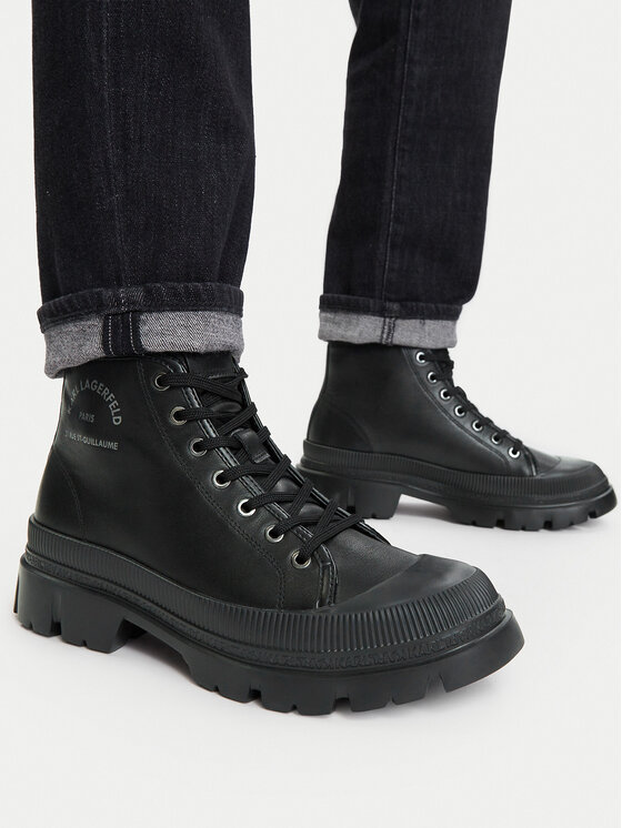 KARL LAGERFELD Schnürstiefeletten KARL LAGERFELD KL25234 Schwarz