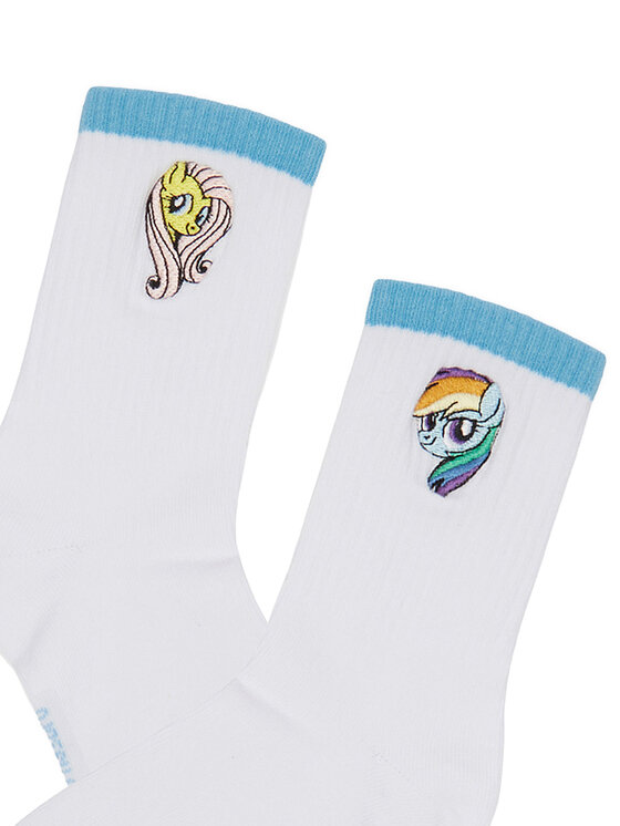 My Little Pony Довгі шкарпетки My Little Pony CEO-ACCCS-SS26-309MLP(2-PACK) Білий