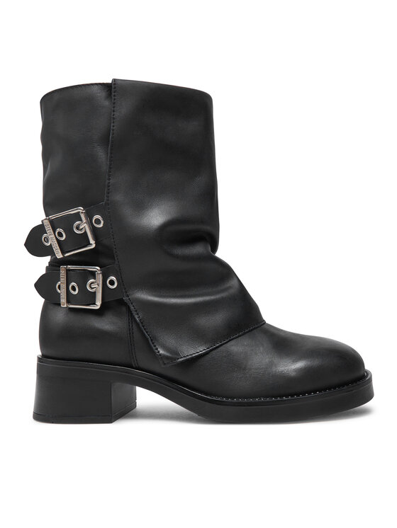 Steve Madden Škornji Steve Madden Bonfire SM11003415 Črna
