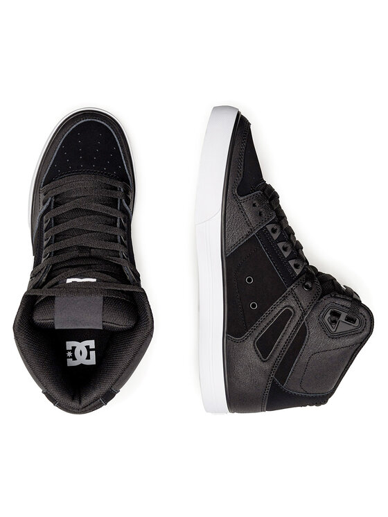 DC Shoes Сникърси DC Shoes PURE HIGH-TOP WC ADYS400043-BLW Черен