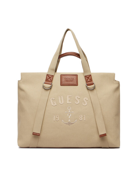 Guess Дорожня сумка Guess HMOSCM P6246 Світло-бежевий
