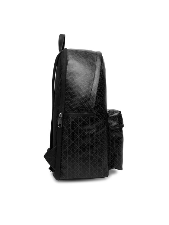 Calvin Klein Zaino Calvin Klein Emblem Aop Coated Backpack LV04D3313G Nero