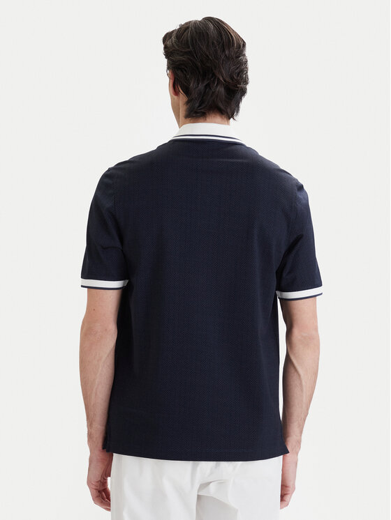 Bugatti Bugatti Polo 8150-75112C Azul marino Regular Fit