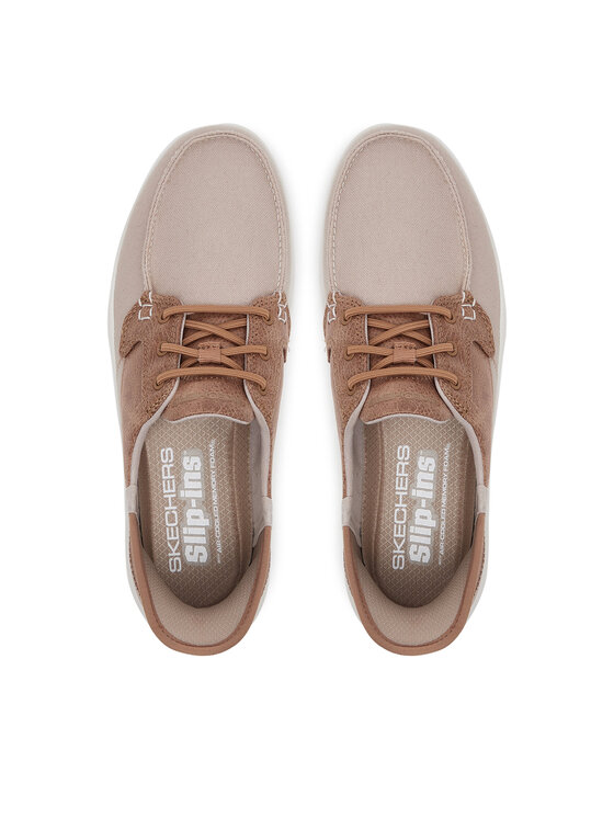 Skechers Туфлі Skechers On-The-Go Flex - Palmilla 136536/TPE Бежевий