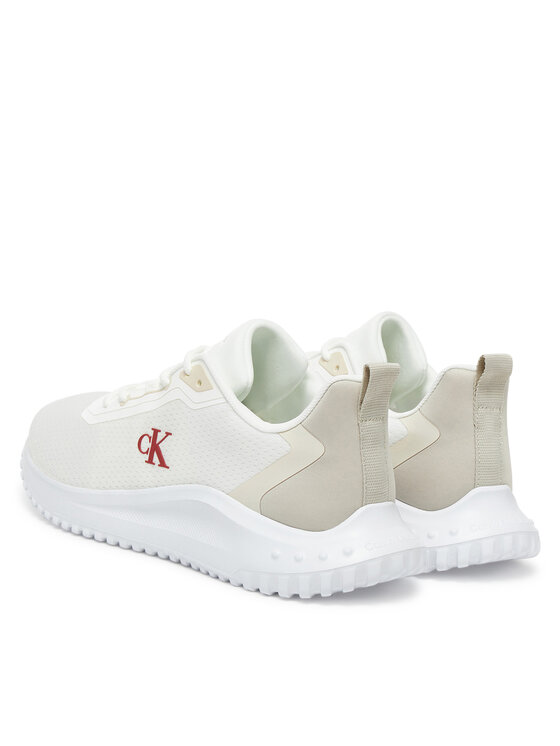 Calvin Klein Jeans Laisvalaikio batai Calvin Klein Jeans Eva Runner Mix Mesh YM0YM01285 Balta