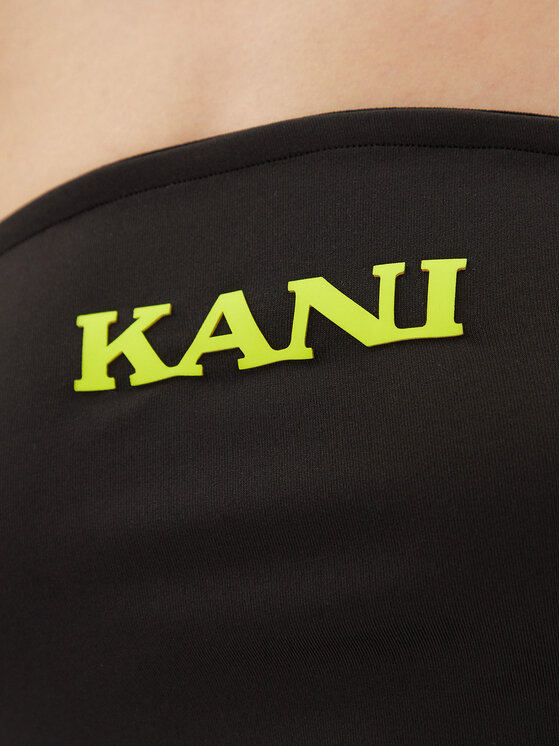 Karl Kani Karl Kani Топ Retro Bandeau 61310127 Чорний Slim Fit