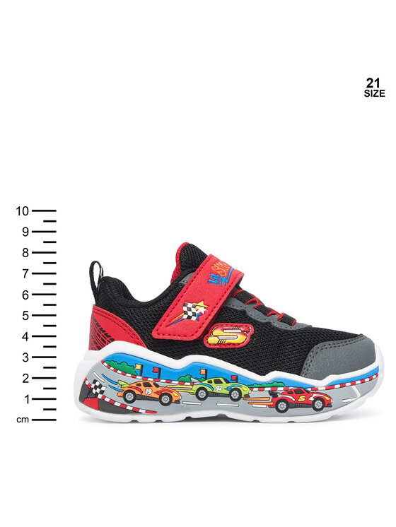 Skechers Sneakersy Skechers Play Scene 407312N/BKRD Czarny