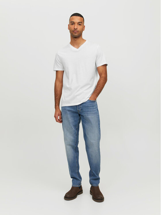 Jack & Jones Jack & Jones Póló Basic 12156102 Fehér Standard Fit