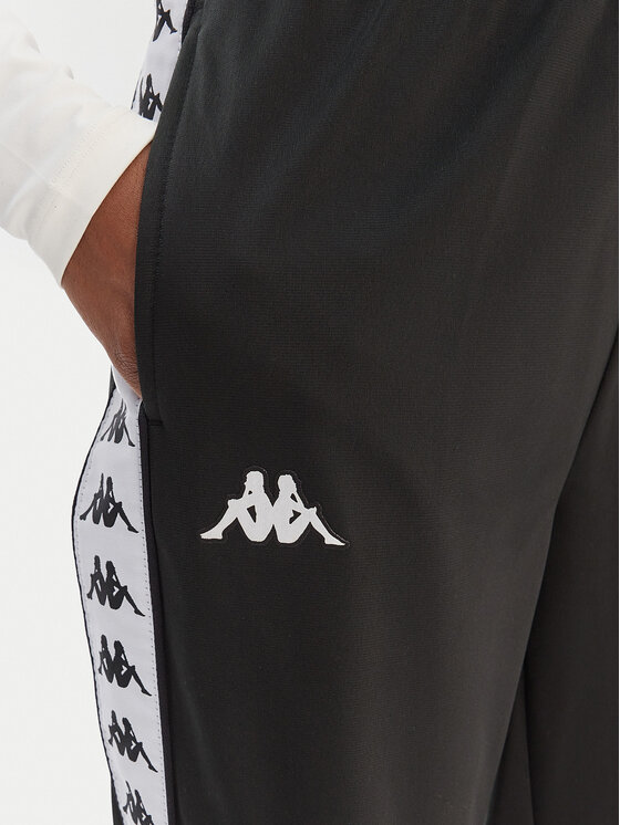 Kappa Kappa Παντελόνι φόρμας Banda Wrastoria 303R5K0 Μαύρο Slim Fit