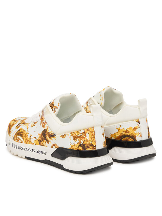 Versace Jeans Couture Снікерcи Versace Jeans Couture 80YA3SA1 Білий