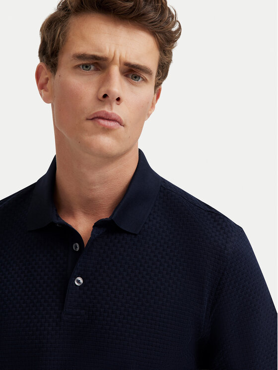 Bugatti Bugatti Polo 8150-75104C Azul marino Regular Fit