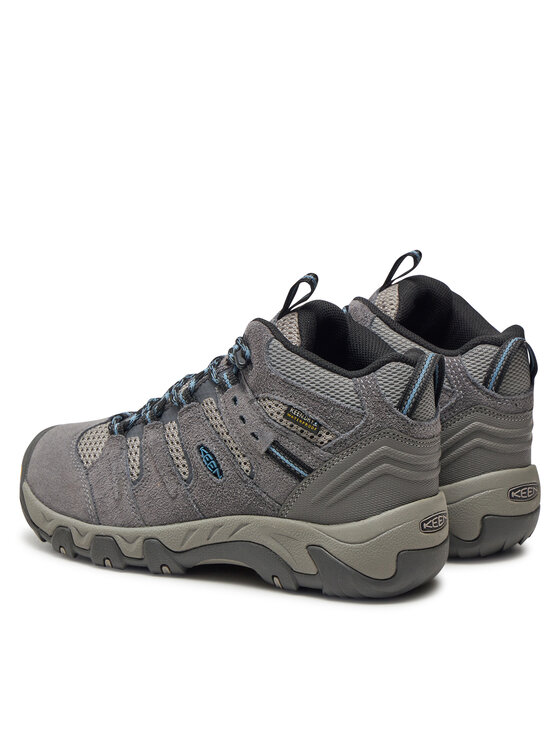 Keen Трекінгові черевики Keen Headout Mid Wp Steel 1028307 Сірий