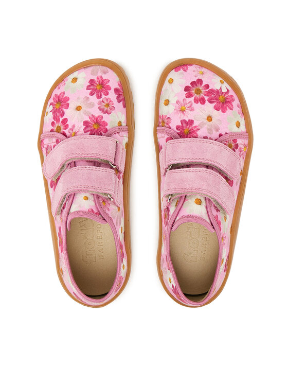 Froddo Тапочки Froddo Barefoot Canvas G1700440-9 D Рожевий