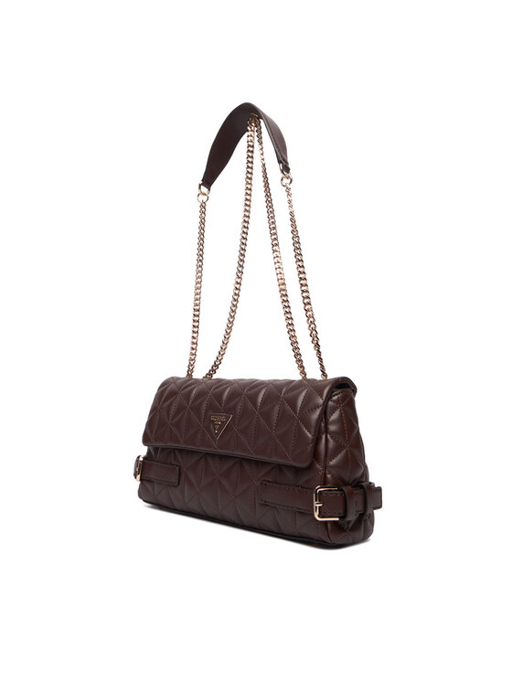 Guess Τσάντα Guess Paisleigh HWQG98 83210 Καφέ