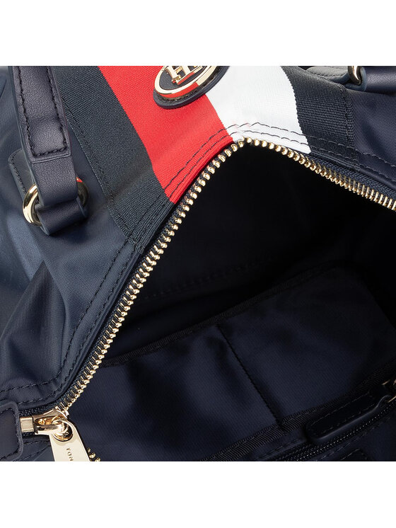 Tommy Hilfiger Soma Tommy Hilfiger Poppy Small Tote AW0AW07289 Tumši zils