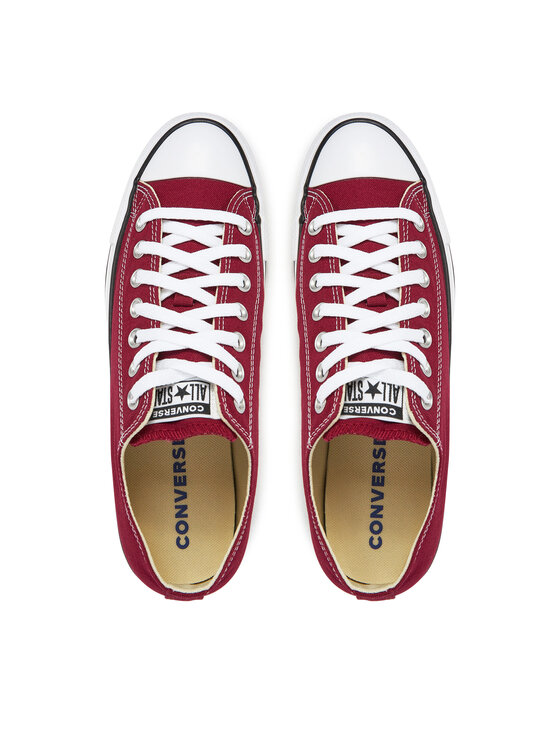 Converse Кеди Converse Chuck Taylor All Star OX M9691 M Бордовий