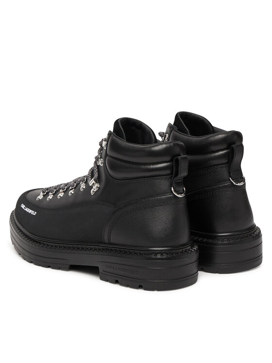 KARL LAGERFELD Черевики туристичні KARL LAGERFELD Miles KL10245 Чорний