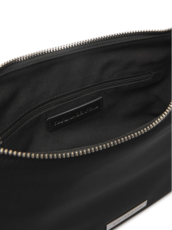 KARL LAGERFELD Ročna torba KARL LAGERFELD B1W30018 Črna