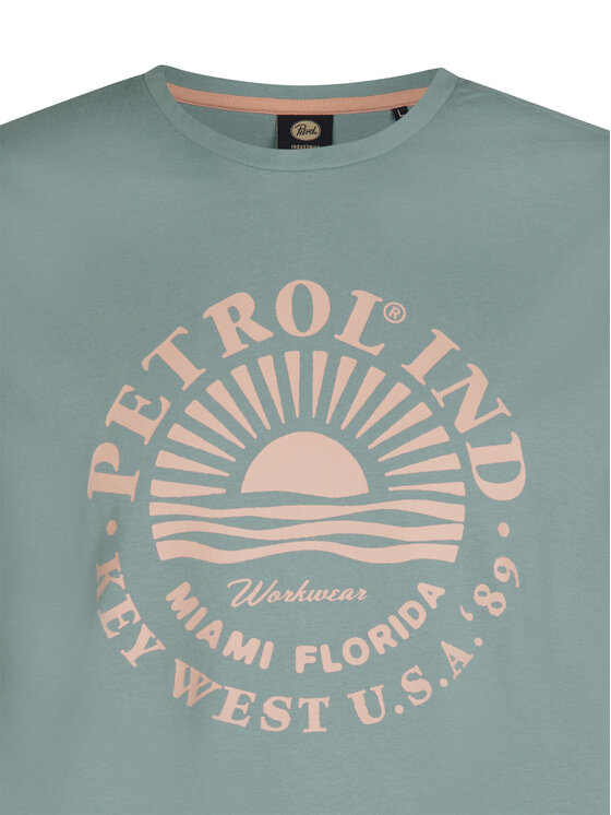 Petrol Industries Petrol Industries Camiseta M-1050-TSR127 Azul Regular Fit